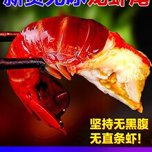 大號龍蝦尾冷凍鮮活小龍蝦龍蝦尾特級蝦球鮮凍批發生鮮整箱