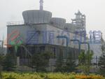 节能型钢筋混凝土框架方形逆流式玻璃钢冷却塔