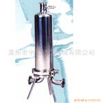 供应不锈钢卫生级钛棒过滤器快装直通过滤器角式过滤器