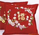 供应丝带绣抱枕/靠垫芯/抱枕芯/靠枕芯/超饱满/抱枕布艺