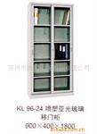 供应喷塑亚光玻璃移门柜 文件柜