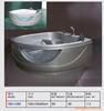 供应扇形双人按摩冲浪浴缸ISD-1350/正品保证