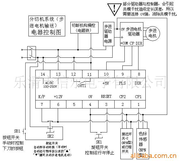 厂家直销 自动冲床控制器 自动送料控制器 分切机控制