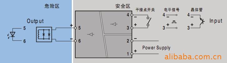   选择干接点开关:输入电流  ≤3ma / 24v;  开关
