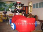 黑猫警长气模游乐车