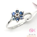 �ν� S925���� ���� ��Ʒ ��Ȼ����ʯ��ָ ���� JZ0344