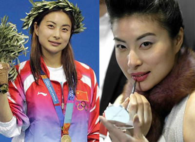 组图：体坛十大美女妆前妆后大对比 财富明星 奥运美女 排行榜 财富 