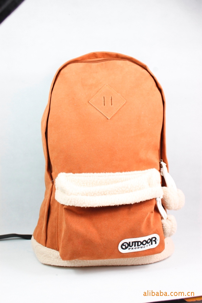 店铺新品秋冬款磨砂皮多色outdoor品牌双肩包