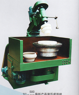 供山东宝丰tc-300型滑板式异型陶瓷产品滚压成型机,陶瓷设备