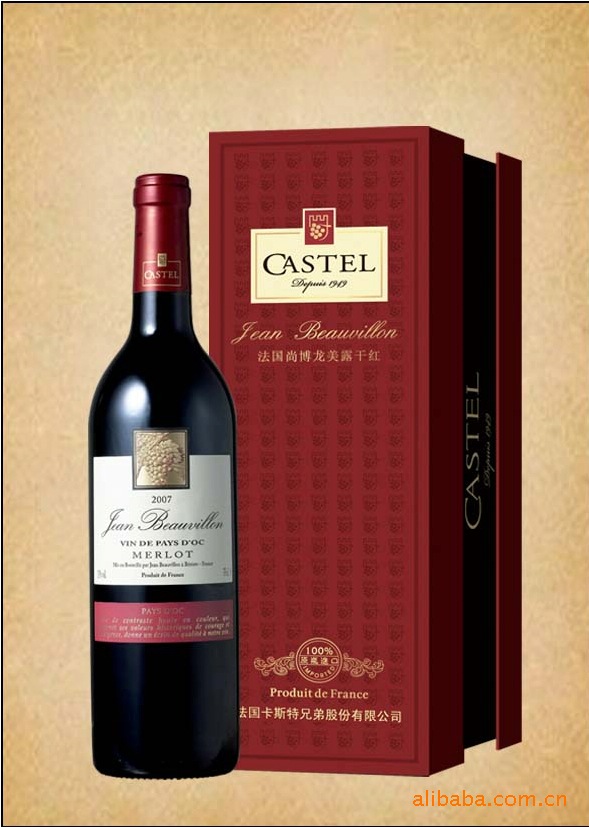 品名:卡斯特美露干红(castel)
