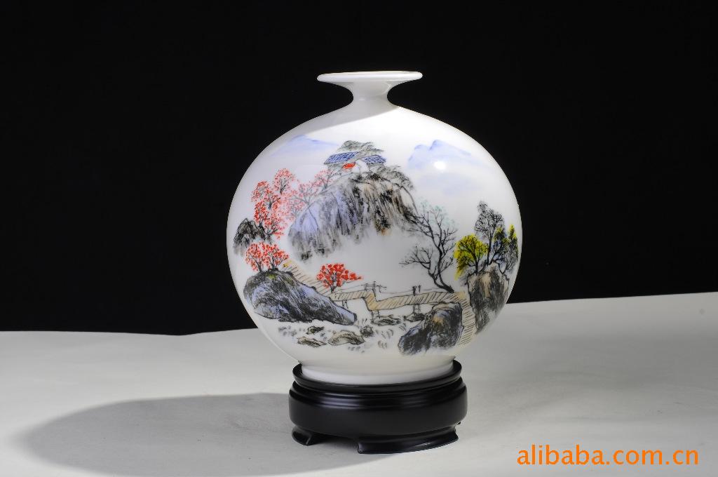 福建德化福溢陶瓷供应 手工编织花瓶