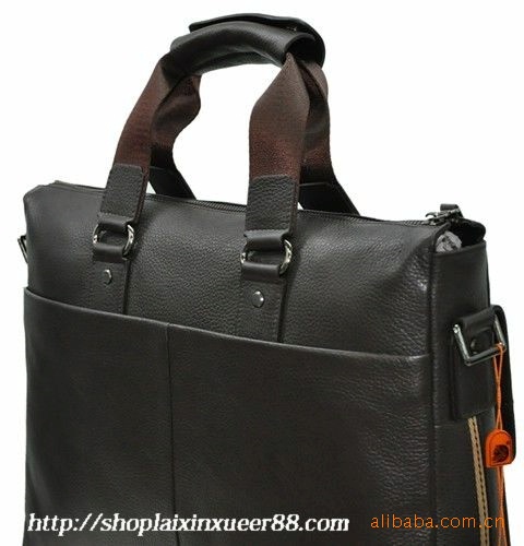 新款上市男士商务包/真皮/davinci(达芬奇)