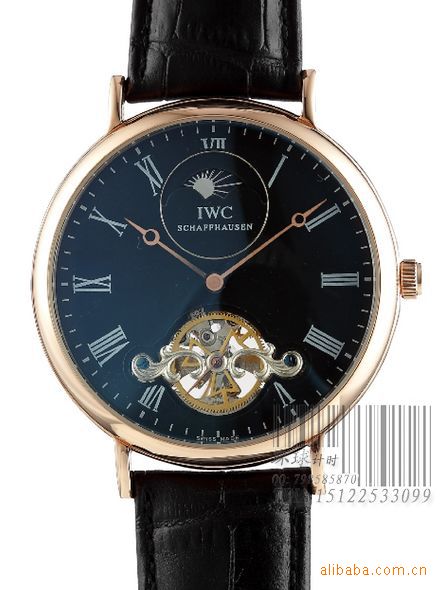 男士手表wc20102皮带机械表正版陀飞轮手表男表机械手表