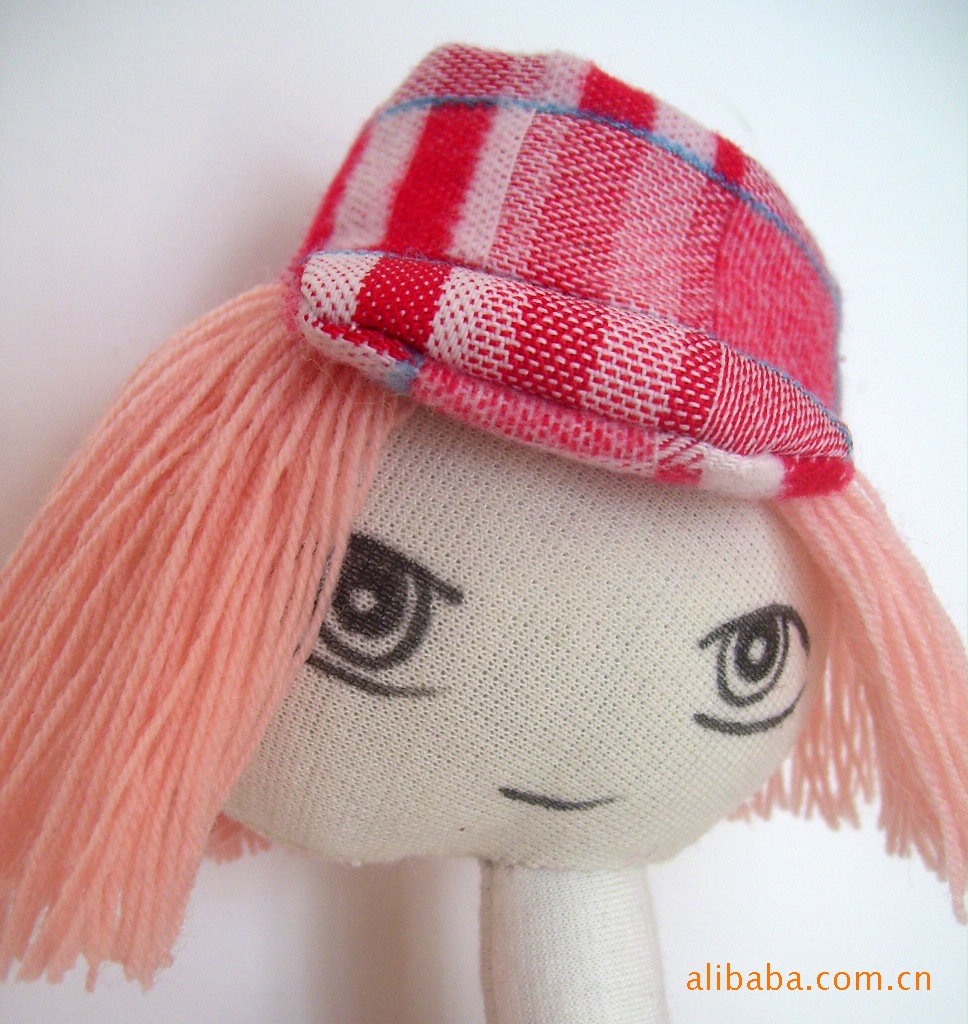 时尚娃娃 布艺人偶 车饰 家居摆件 节日礼物