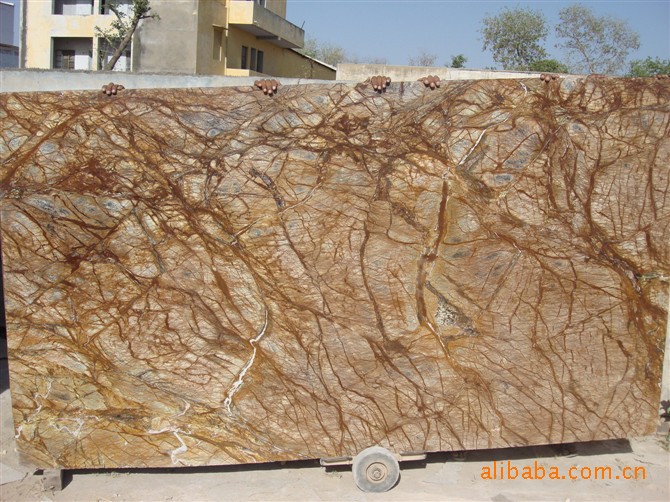供应雨林棕大理石进口大理石印度石材大理石大理石石材