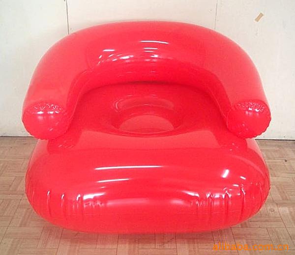 pvc充气沙发 植绒充气沙发 成人沙发 充气躺椅 充气懒人沙发