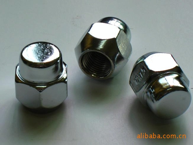 六角盲孔平头轮毂螺母 六角螺母 盲孔螺母 多款供选