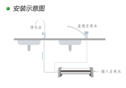厨房净水器 小型净水器 立升5ad
