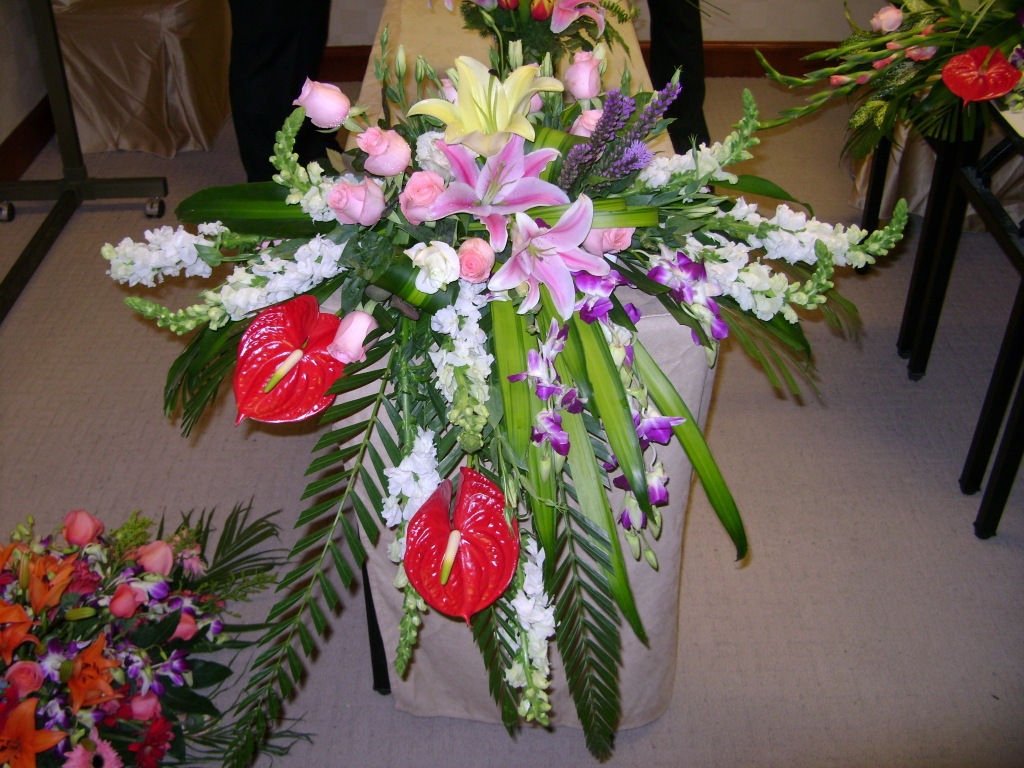 講臺花 會議鮮花 上海鮮花 商務鮮花 演講鮮花 商務用花 緣夢鮮花