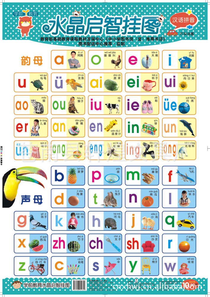 幼儿识字挂图 凹凸挂图 乖宝宝幼儿认物挂图 幼儿启蒙图片_2