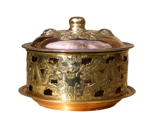 28铜火锅/燃气铜火锅/菊花锅