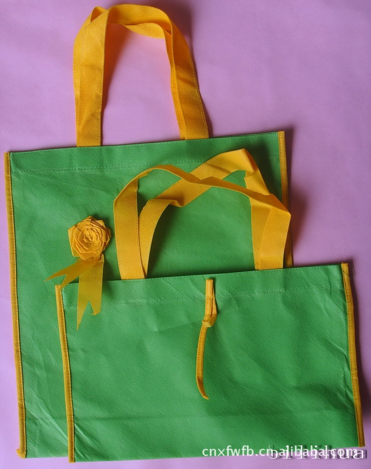 供应 束口袋 复膜袋 特种形状的环保袋子 无纺布袋 【可定做】