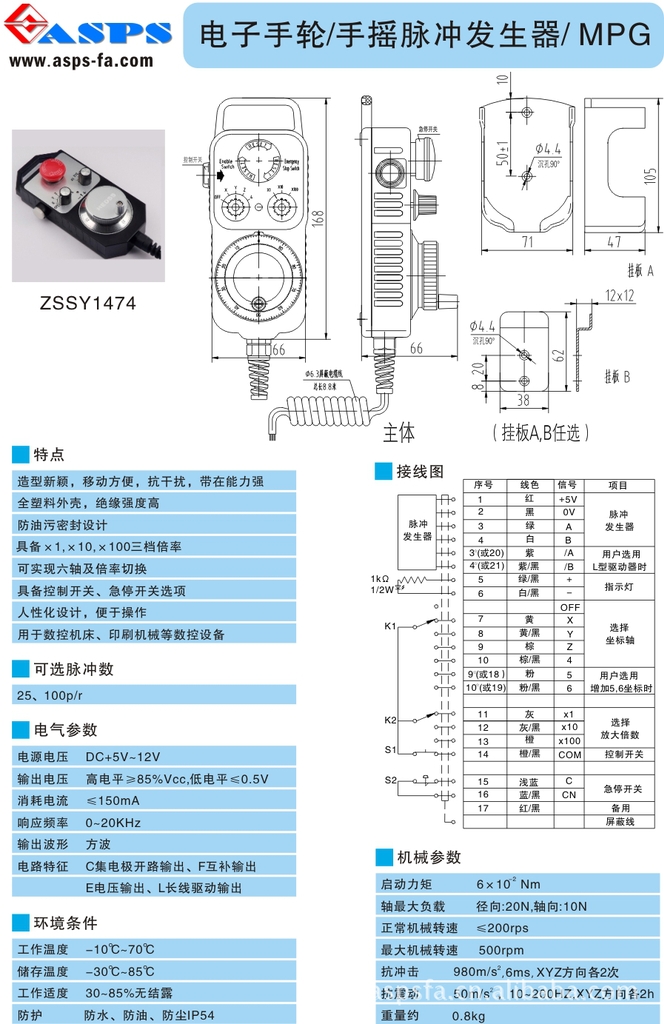 发那科手轮接线图图片