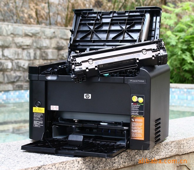 惠普打印机 黑白激光hp 1606dn自动双面 带网络