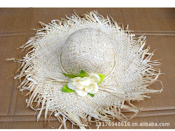 草编草帽专业生产,现货批发,一只起订