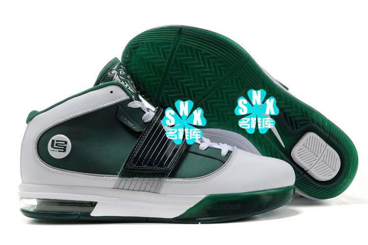 莆田耐克篮球鞋zoom soldier iv詹姆斯战靴 士兵4代篮球鞋 全黑 150.