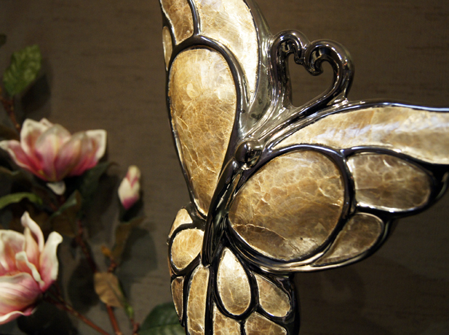 蝴蝶造型装饰摆件 创意礼品 家居摆设 高档陶瓷工艺礼品 欧式风格