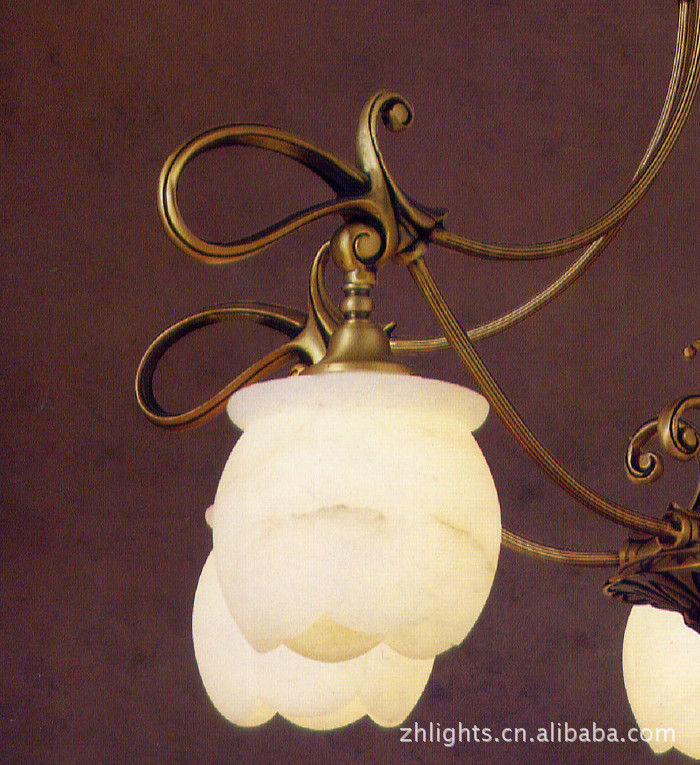 云石吊灯88027 西班牙进口云石灯罩