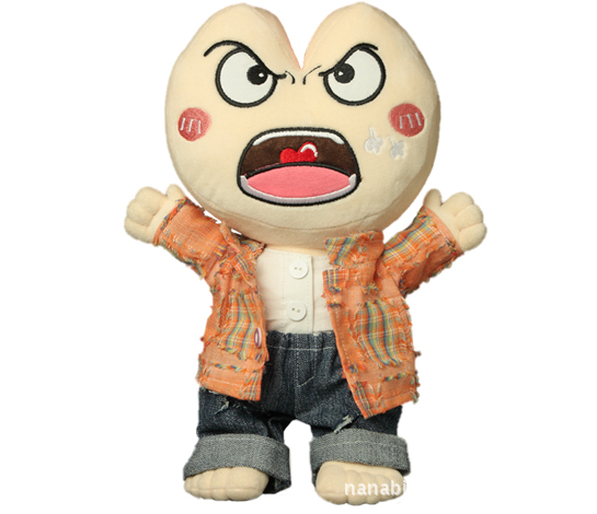 签语屋毛绒签语娃娃情绪系列愤怒娃娃生日礼物节日礼品