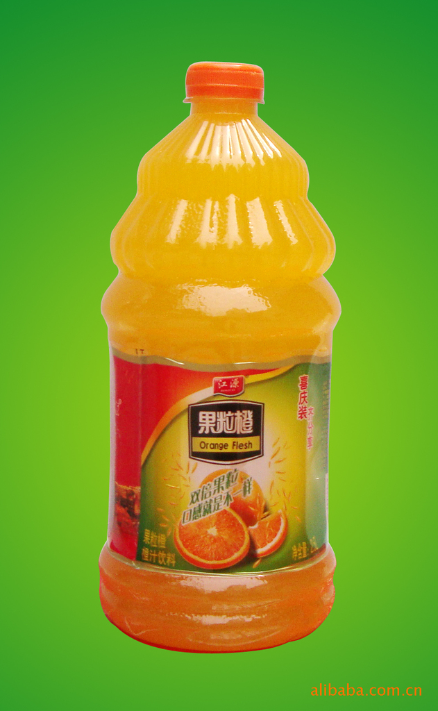 厂家供应江源饮品·饮料 2.5l果粒橙(可混批)