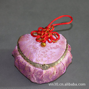 厂家批发订做粉红色苹果吉祥包(喜庆用品) 工艺饰品盒 礼品盒