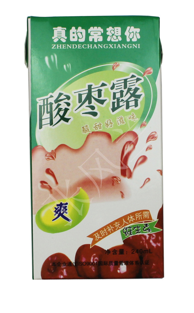 枣大枣新疆大枣真的常想你240ml毫升酸枣露健康红枣批发