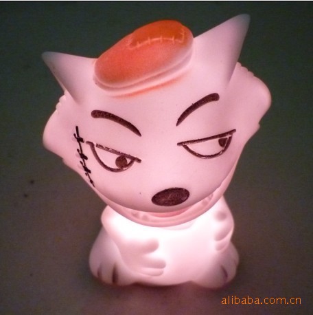 灰太狼七彩小夜灯 七彩变色小夜灯 七彩小夜灯