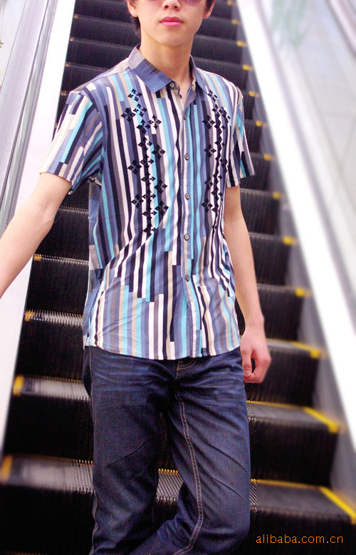 服装鞋帽箱包,钟表眼镜 男装 男式t恤 正品普斯莱利 pullman 2011夏季