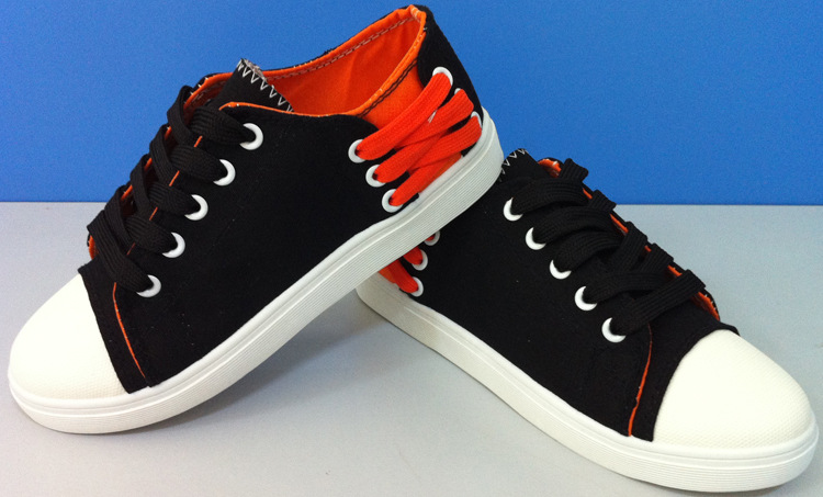 批发供应2012新款优质女式低帮帆布温州鞋 爆款帆布鞋