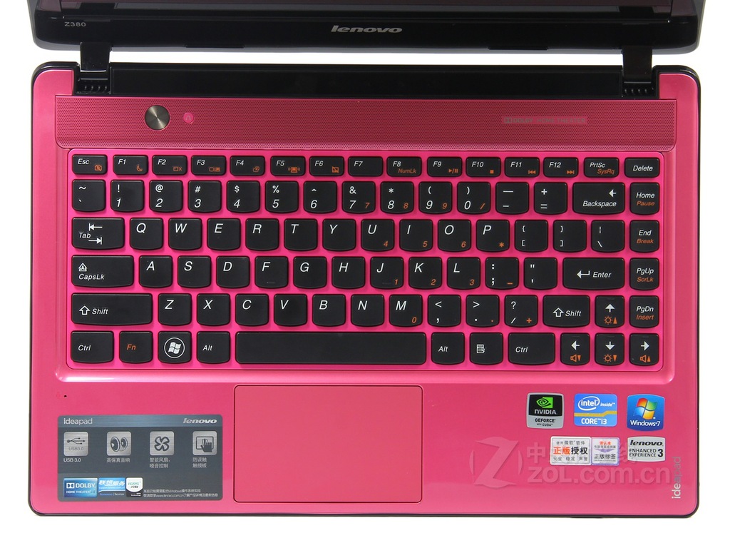 lenovo/联想 z380a-ith(a) i3-3110m 2g 500g 1g独显/金属灰