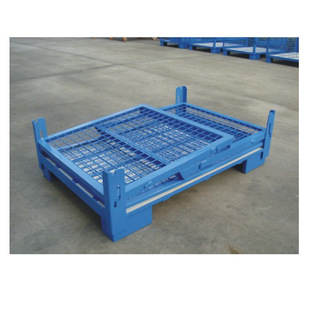 宁波绍兴慈溪折叠托盘巧固架 堆垛架 堆高架 金属托盘 054