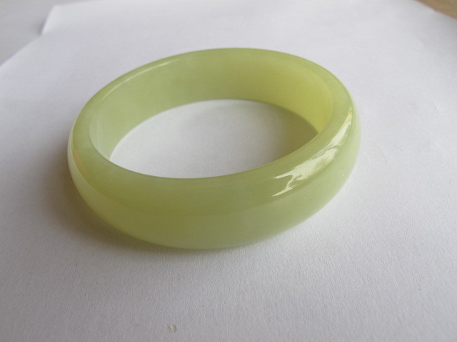 辽宁鞍山纯天然黄白老玉手镯 河磨玉手镯 岫玉手镯详情 - 中国供应商