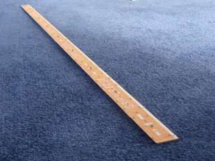 优质地毯钉条 carpet gripper/ carpet tack strip