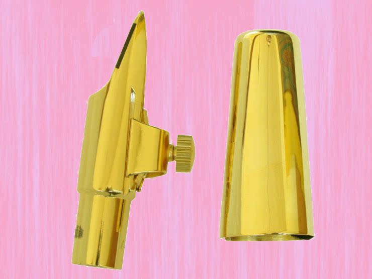 中音降e调萨克斯 笛头 哨头 哨嘴 吹嘴 萨克斯配件-「民族吹奏乐器」