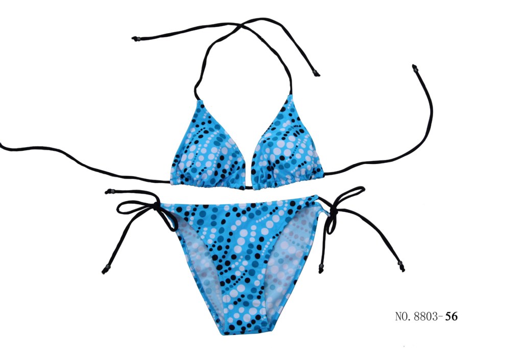 出口欧美 三角包 比基尼泳装 软包无钢托泳衣 8803-56招代理