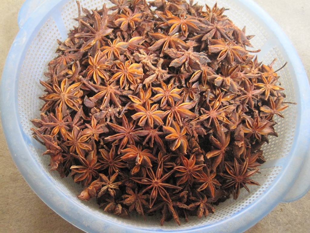 供应优质大红八角,有柄无硫广西八角,生晒果,全店混批