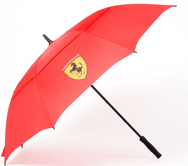 直杆广告伞 法拉利双层高尔夫