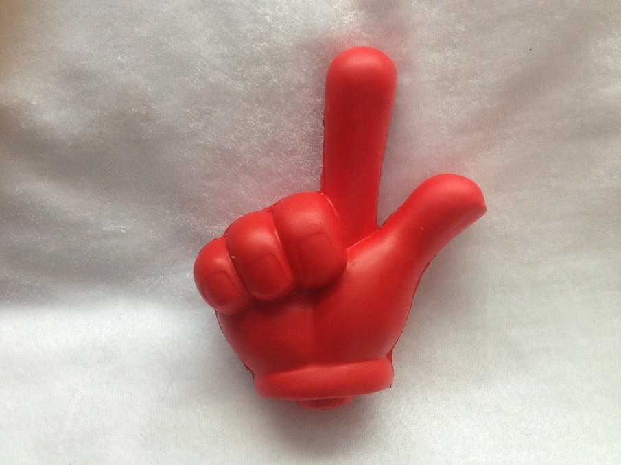 厂家直销pu手指棒石头剪子布刀剑