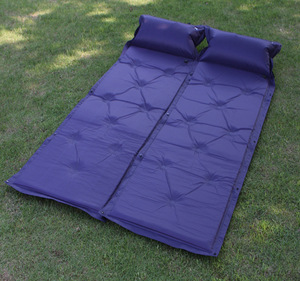 户外露营野营用品 九点自动充气垫 单人睡垫 帐篷垫子 可拼接