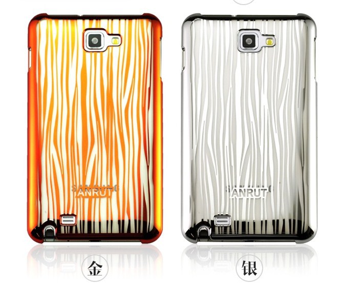 三星i9220手机壳i9220真空镀镭雕骷髅手机壳炫酷镭雕手机镂空外壳图片